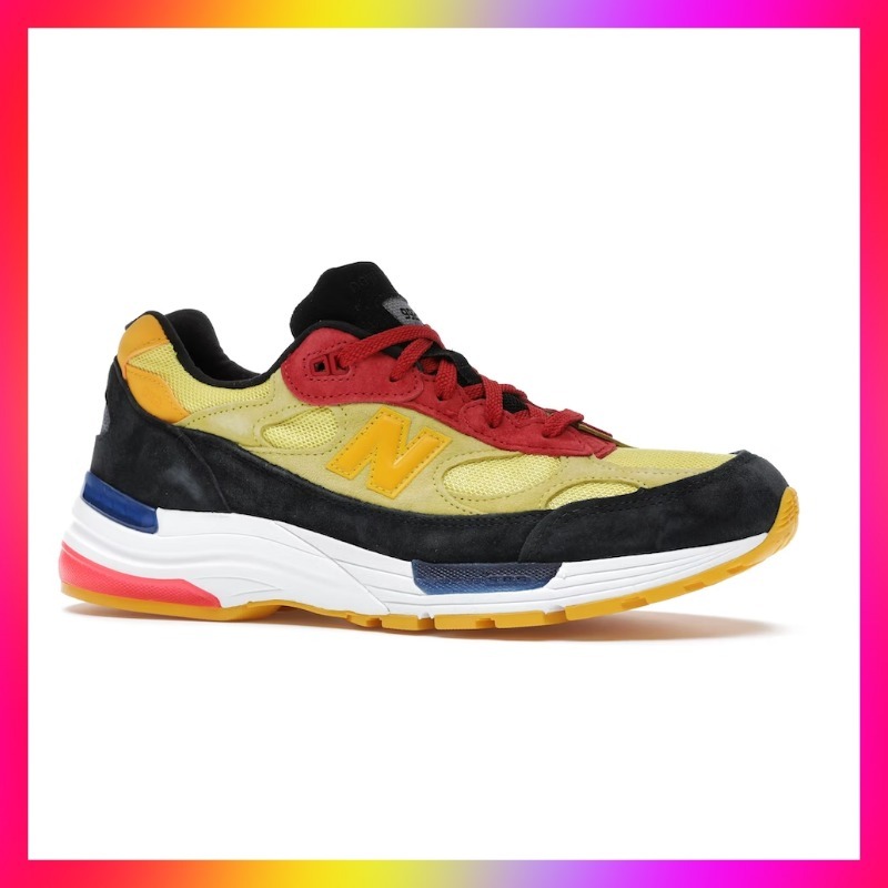 スニーカー 最終値下げ‼️newbalance M992DM イエロー ソールを