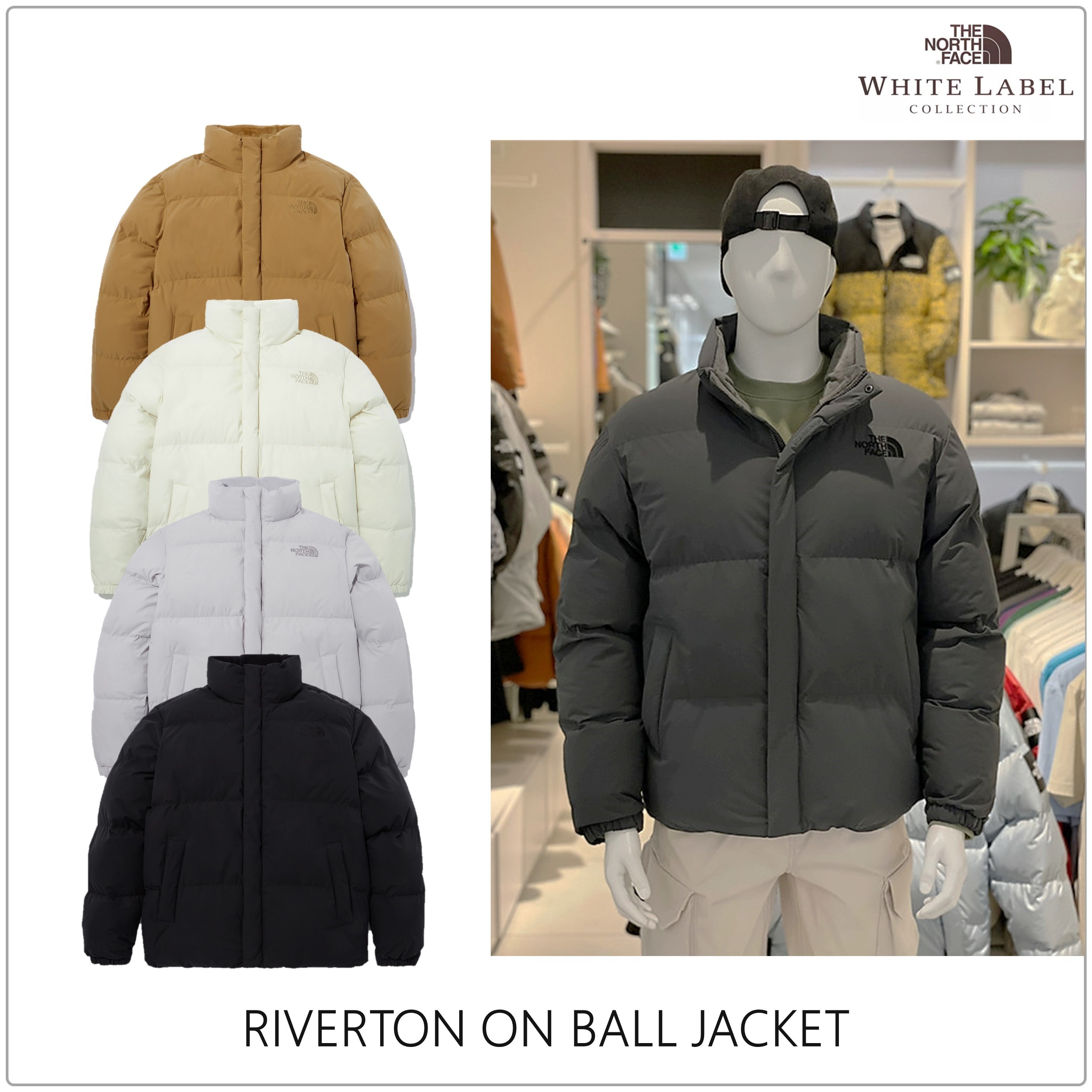 THE NORTH FACE RIVERTON ON BALL JACKET - ダウンジャケット