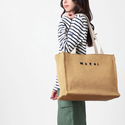 ベージュ系 MARNI(マルニ) トートバッグ(レディース) - 海外通販