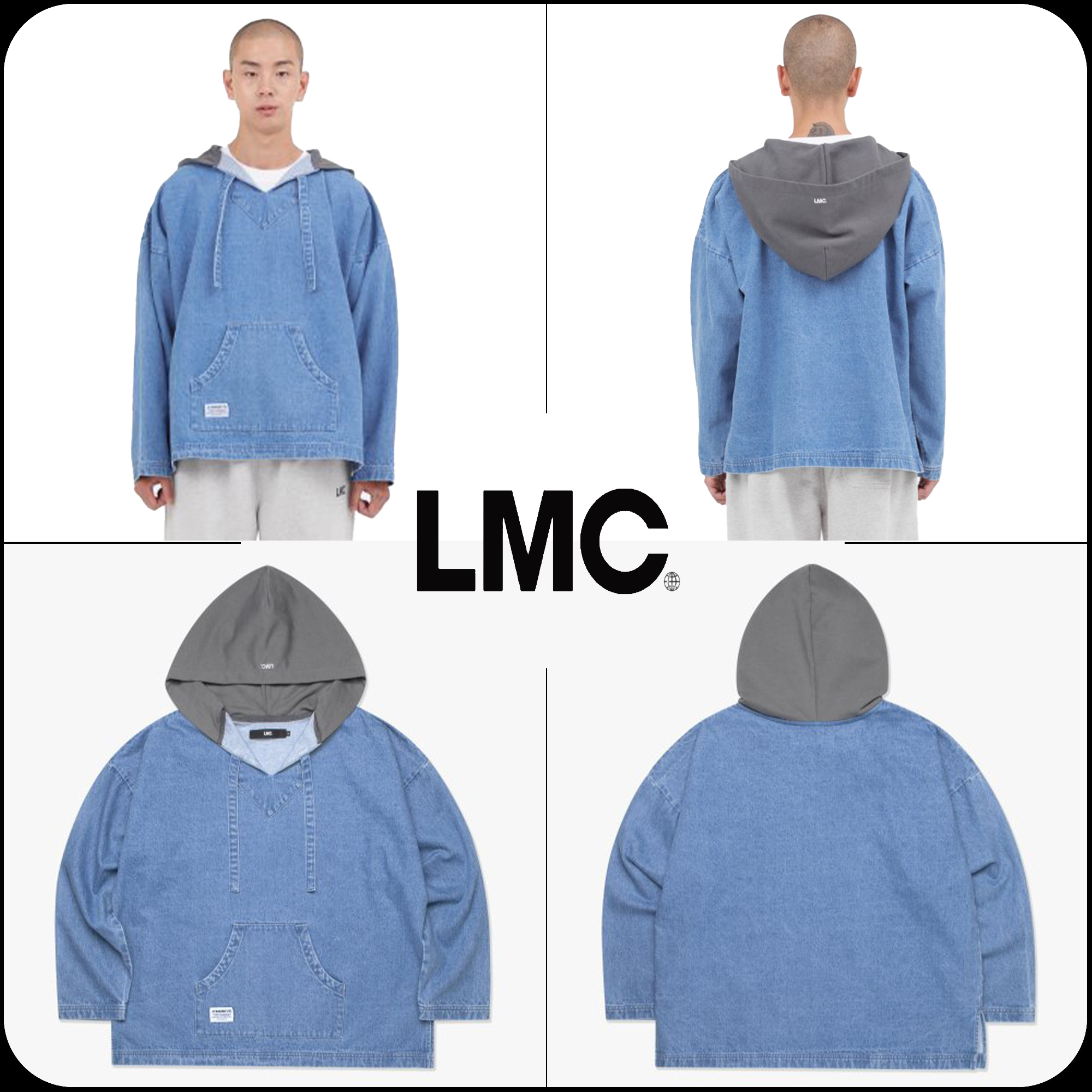 [ LMC ]★LMC DENIM BAJA HOODIE