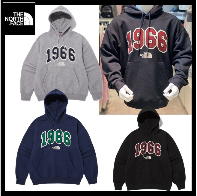 ★関税込★THE NORTH FACE★1966 ロゴ フード プルオーバー★