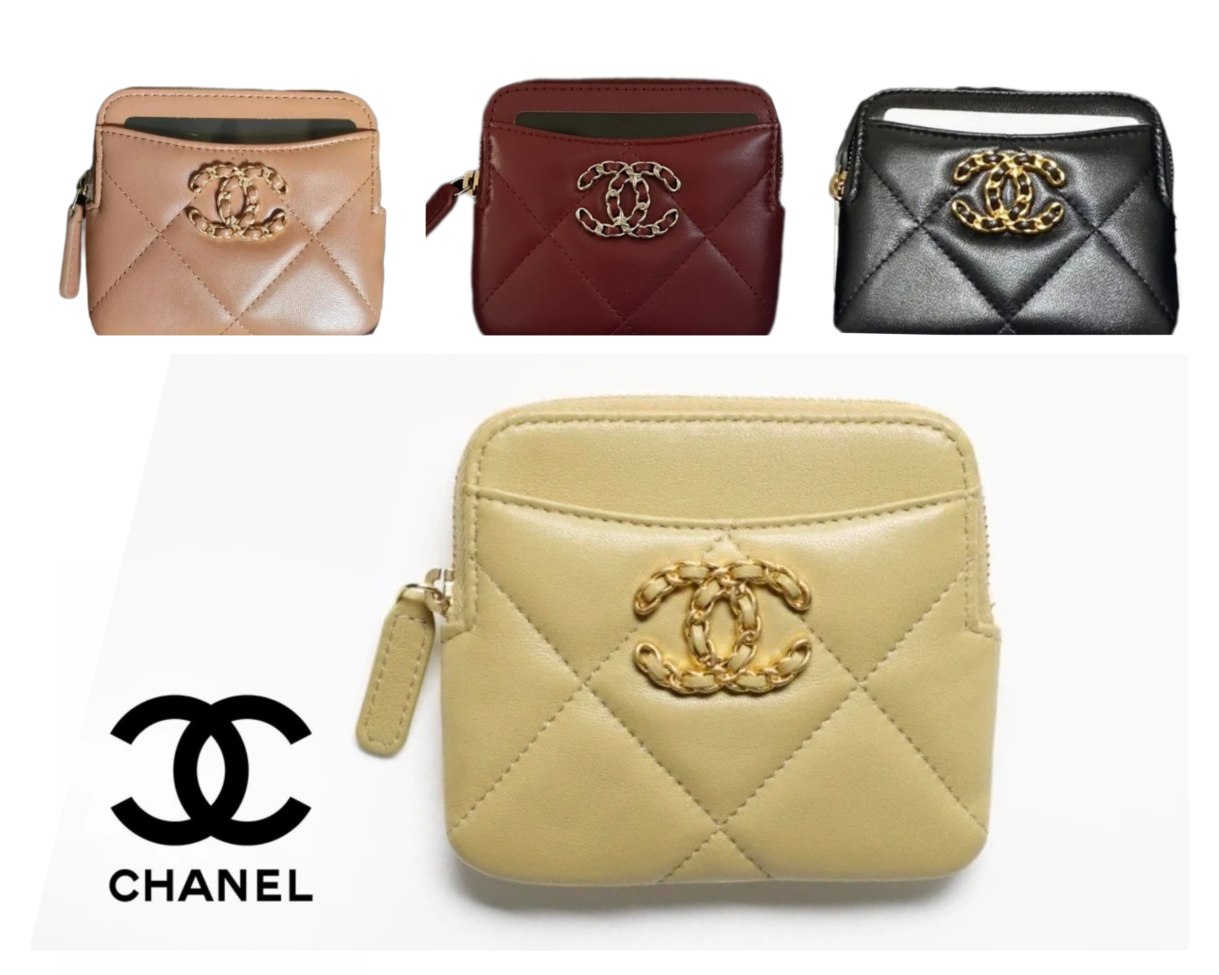 CHANEL CHANEL 19 ジップ コインパース AP2086 新色 限定 大人気 CHANEL CHANEL 19 ジップ コインパース AP2086 新色 限定 大人気