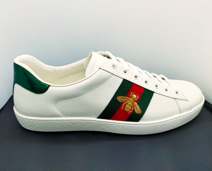 GUCCI】グッチ Ace bee エンブロイダリー メンズ スニーカー