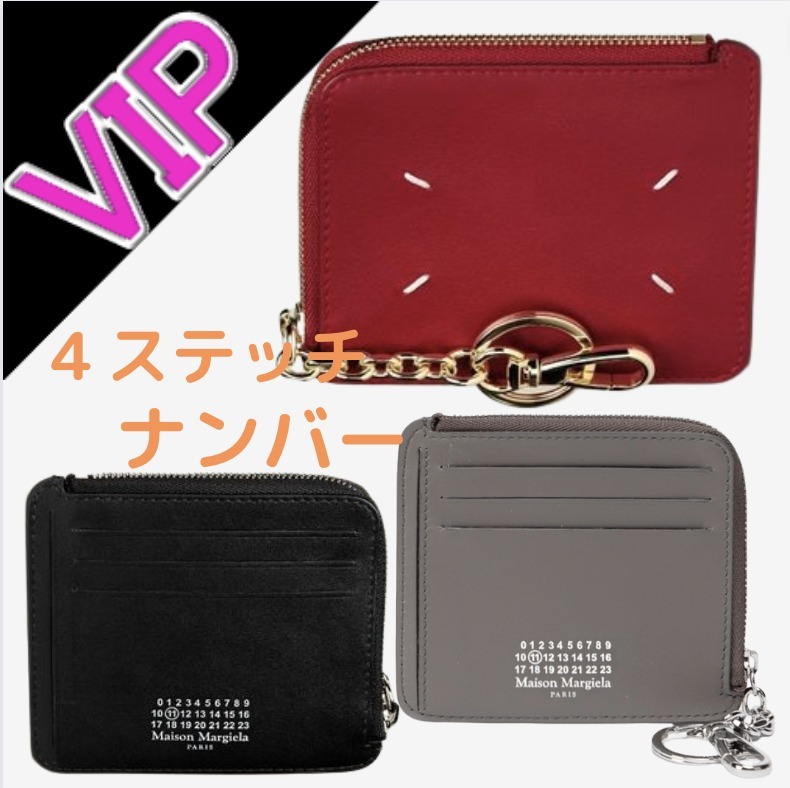 ◆◆VIP◆◆ MAISON MARGIELA ナンバー/4ステッチ ウォレット ◆◆VIP◆◆ MAISON MARGIELA ナンバー/4ステッチ ウォレット
