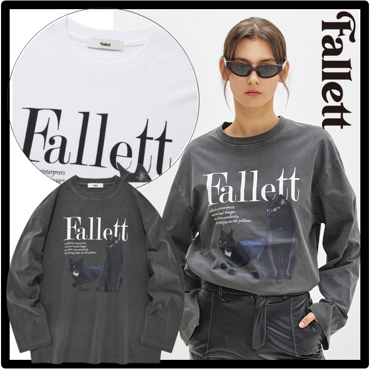 ★送料・関税込★FALLETT★DEUX NERO LONG SLEEVE★Tシャツ★