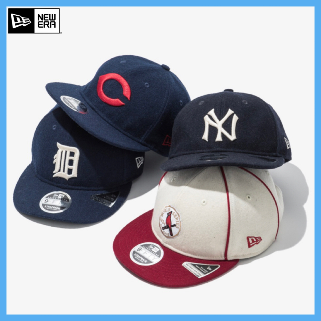 ☆Newera☆ HERITAGE 1934 ストラップバック 帽子 全4種