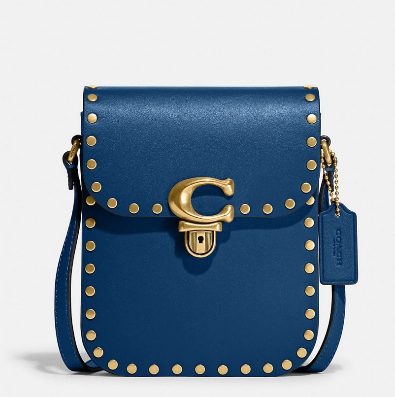 Coach レザー 2WAY ショルダー クロスボディー ユニセックス
