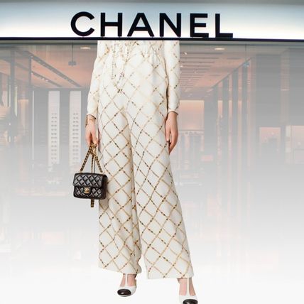 ワイド CHANEL(シャネル) パンツ(レディース) - 海外通販のBUYMA