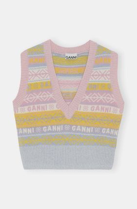 ニットベスト Ganni x レディース - 海外通販のBUYMA
