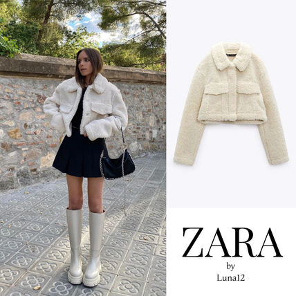 ボア ZARA x ジャケット(レディース) - 海外通販のBUYMA