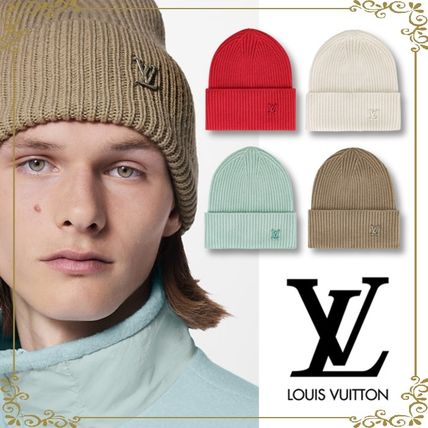 Louis Vuitton Knit Hats Unisex Street Style Knit Hats