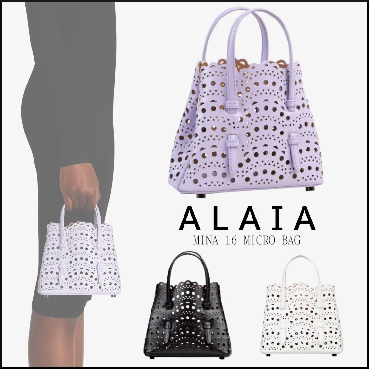 ALAIA＊MINA 16 MICRO BAG レザー 2WAY マイクロバッグ＊送料込