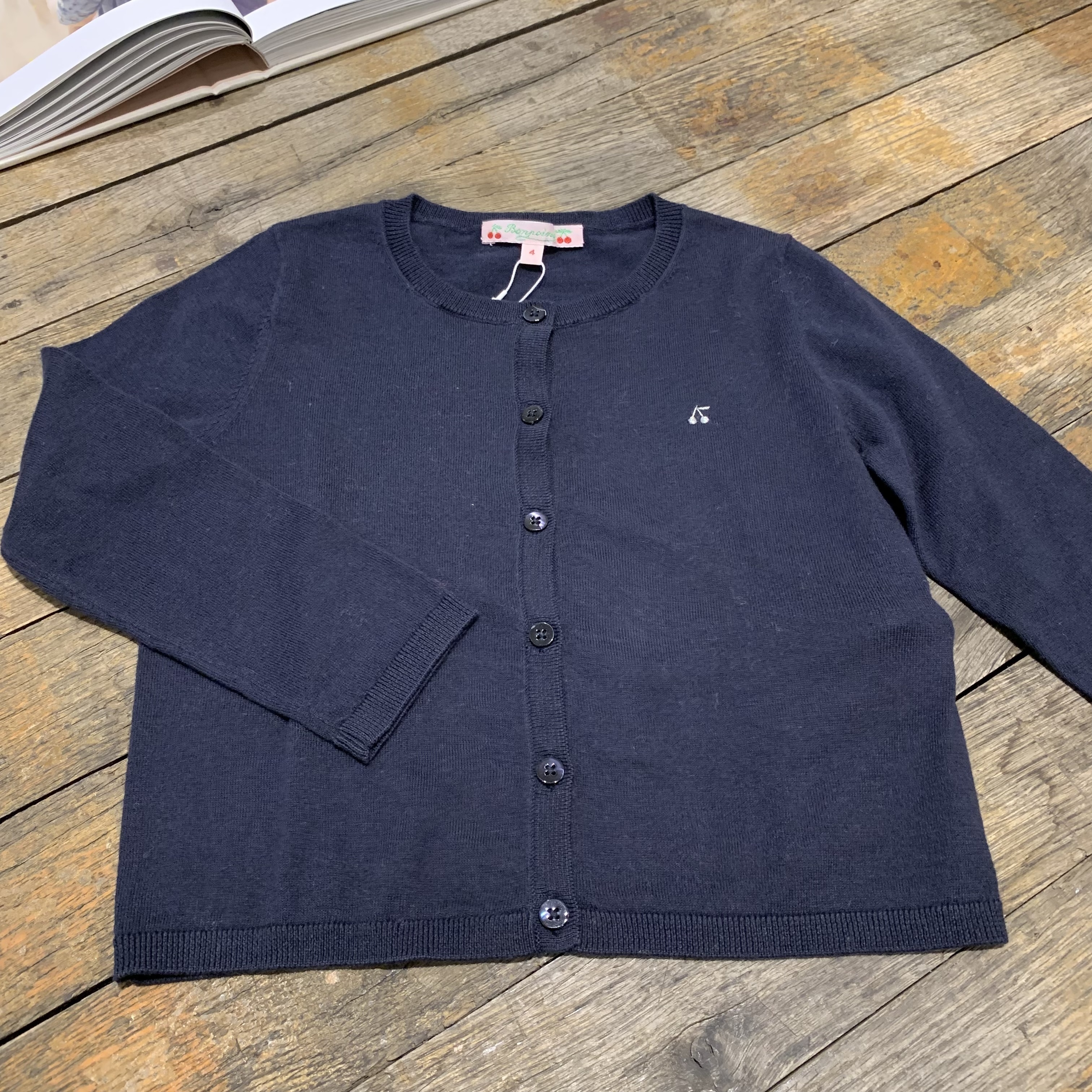 Bonpoint(ボンポワン)★定番商品★ カーディガン (4歳〜8歳)