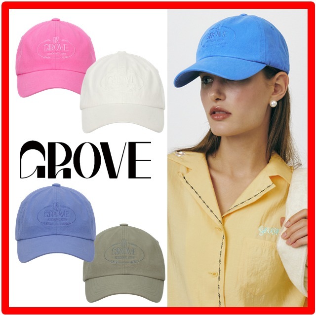 ☆韓国の人気☆【GROVE】☆22SUMMER FINE BALL CA.P☆キャップ☆