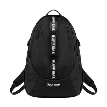 Shop Supreme 2022 Cruise Unisex Street Style Logo Backpacks by ...