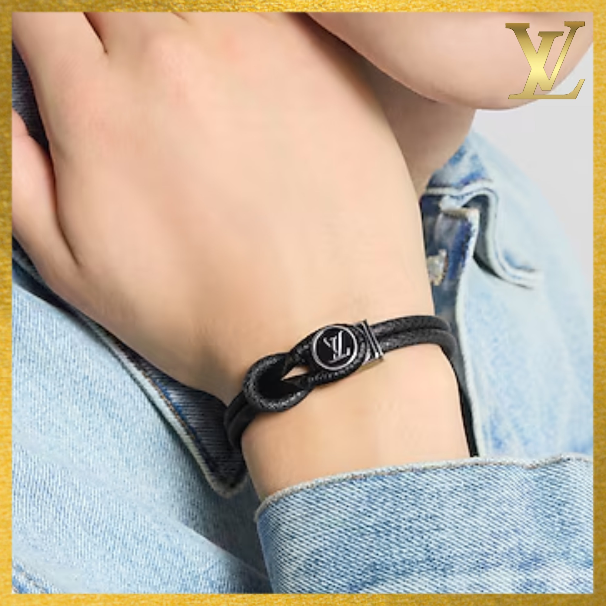 【LOUIS VUITTON】未来的なデザイン ループ イット ブレスレット