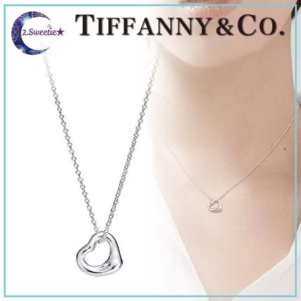 Tiffany & Co OPEN HEART x ネックレス・ペンダント(レディース