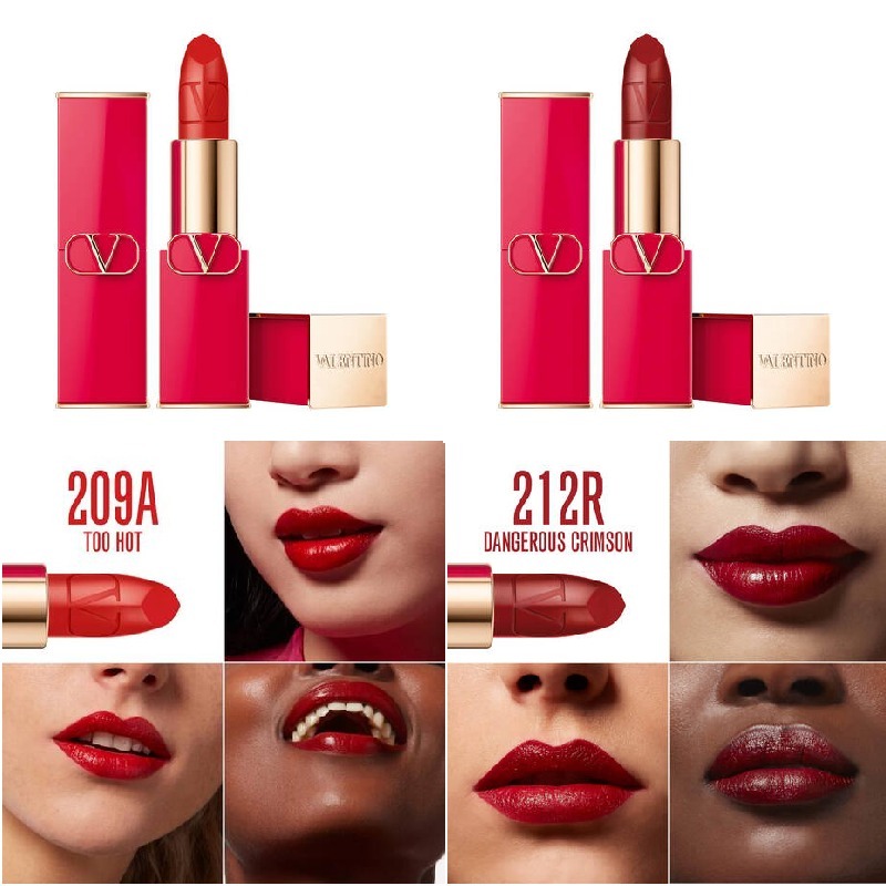 VALENTINO ROSSO VALENTINO リップ5本セット ロッソ ヴァレンティノ N / ヴァレンティノ ビューティ (口紅