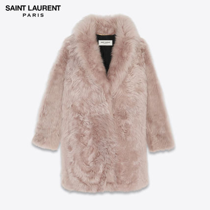 Saint Laurent x ムートン・ファーコート(レディース) - 海外通販のBUYMA