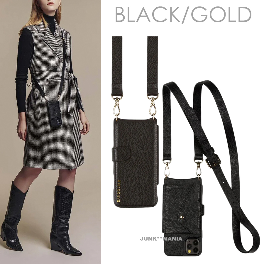 ☆追跡&関税込【BANDOLIER】手帳型HAILEY FOLIO iPhone全サイズ