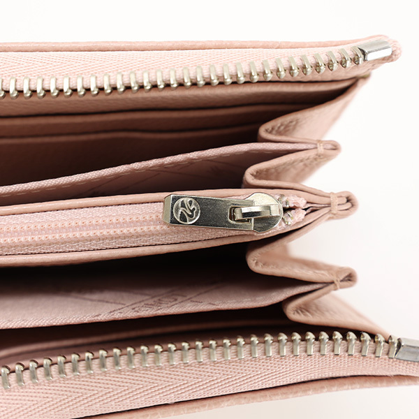 当店限定販売】 Longchamp ロンシャン ロゴ L字ファスナー 長財布