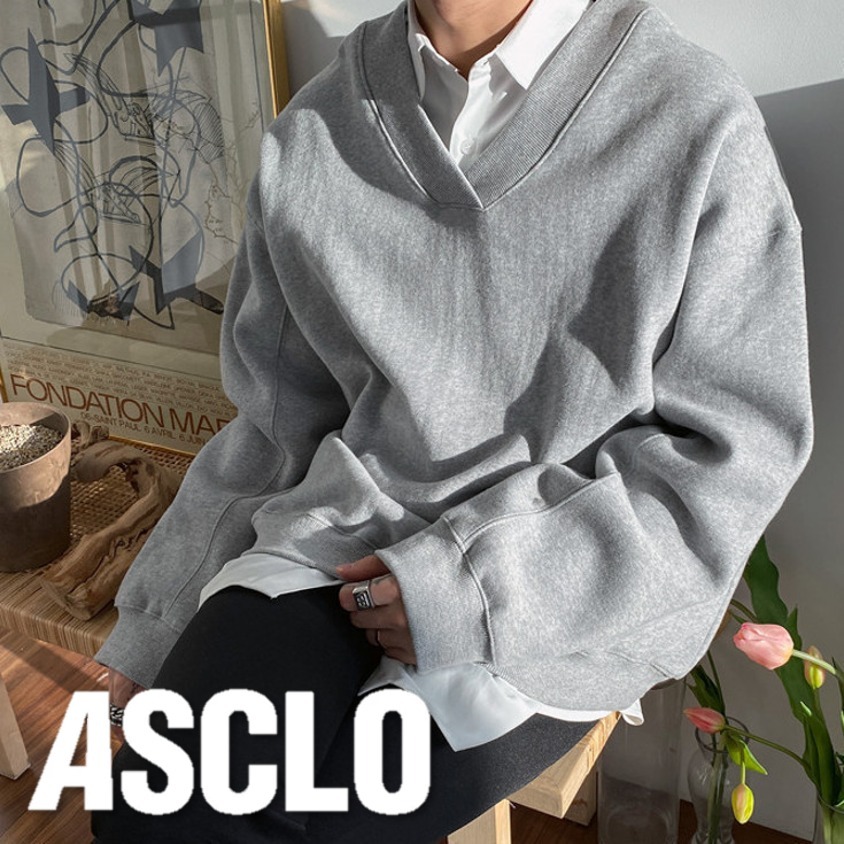 スウェット・トレーナー Never Cutting V Neck Sweat Shirt (5color)