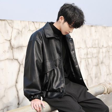 フェイクレザー アウター・ジャケット(メンズ) - 海外通販のBUYMA