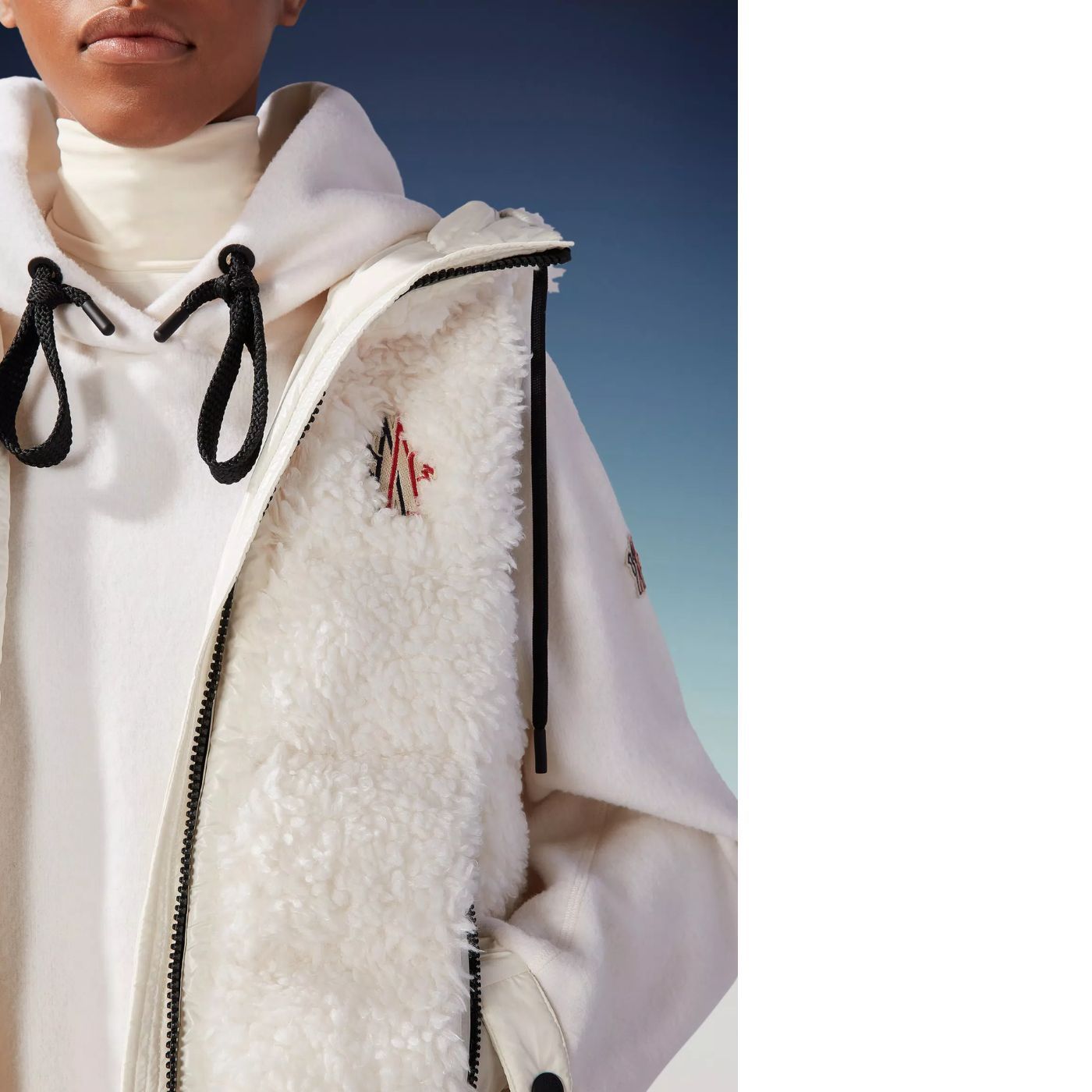 MONCLER◆GRENOBLE◆フェイクファー ダウンベスト
