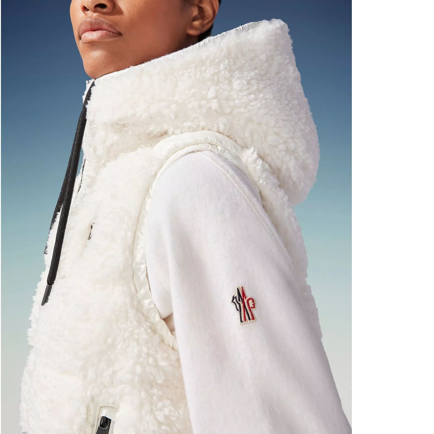 MONCLER◆GRENOBLE◆フェイクファー ダウンベスト