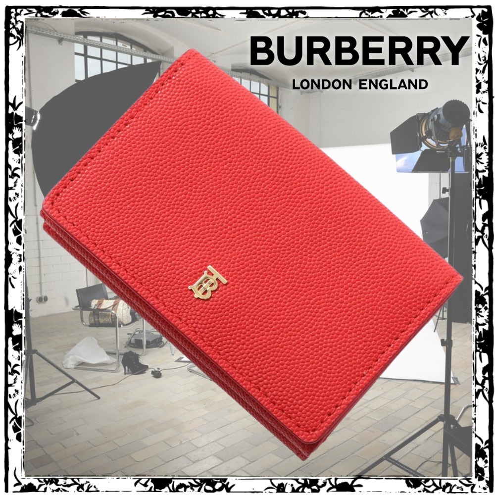 国内即発 BURBERRY TBロゴ 三つ折り財布 8018960