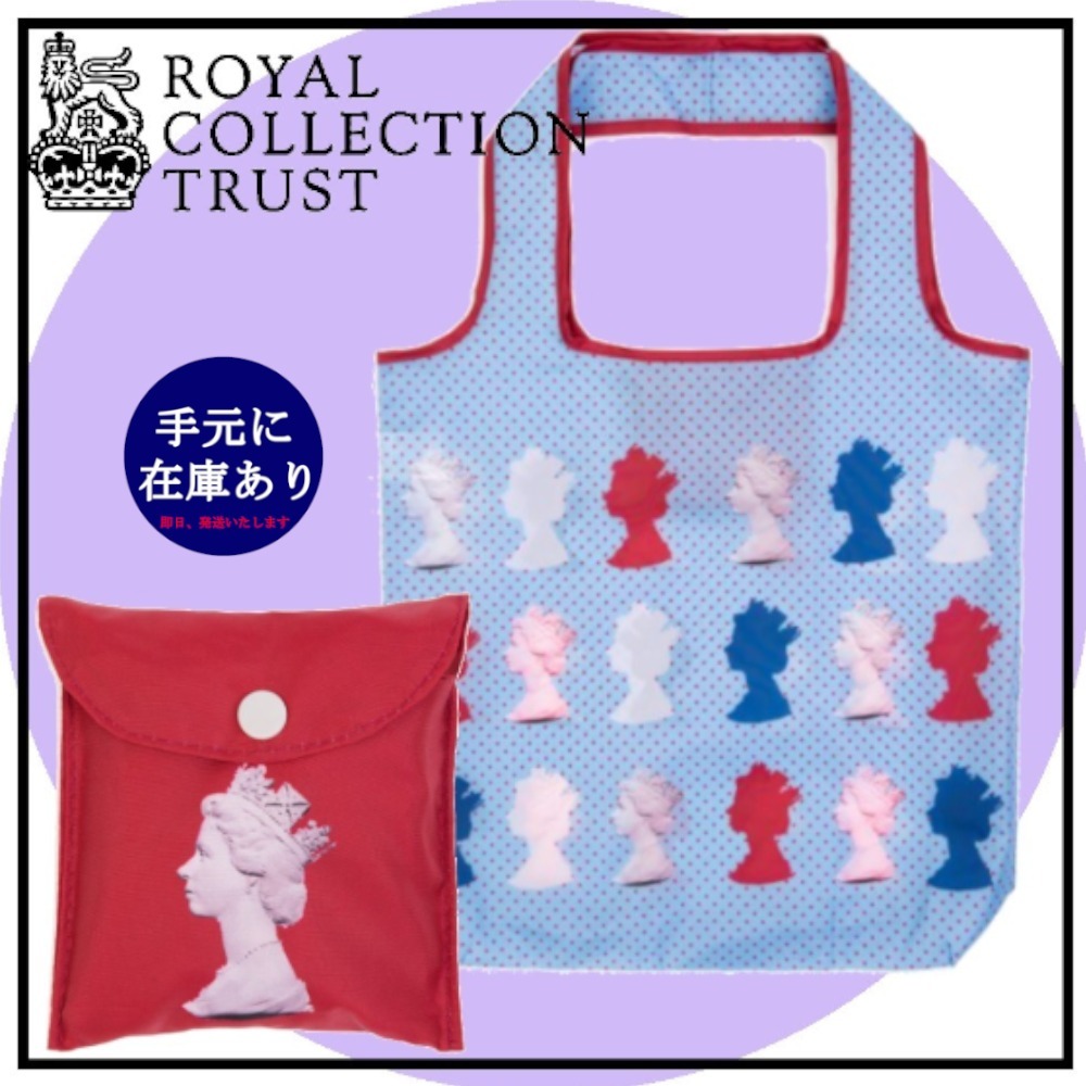 【The  Collection】MACHIN エリザベス女王 エコバッグ