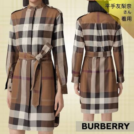 シャツワンピ Burberry x ワンピース(レディース)|新作を海外通販 ...