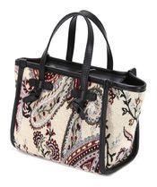 GIANNI CHIARINI MARCELLA Paisley 2WAY Leather Handmade Elegant Style Crossbody Totes