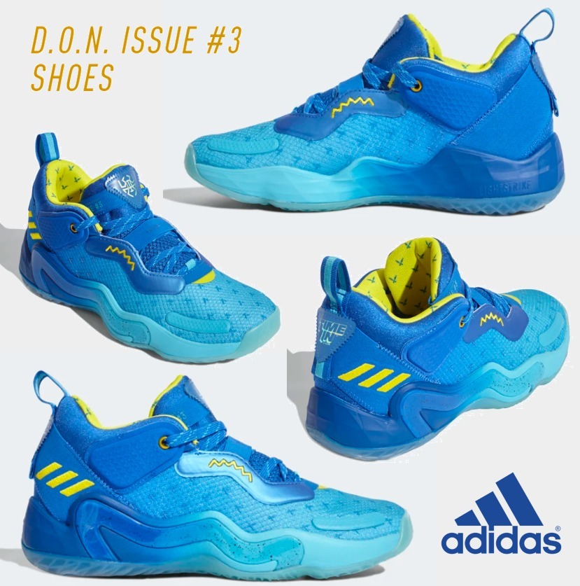 最新☆お勧め☆アディダス☆バスケシューズ☆D.O.N. ISSUE #3