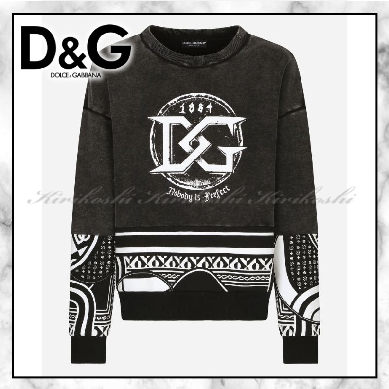 ◆Dolce&Gabbana 22SS 最新作◆ クルーネックスウェットシャツ