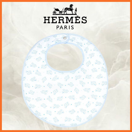 HERMES x よだれかけ・スタイ・ビブ(ベビー・キッズ) - 海外通販のBUYMA