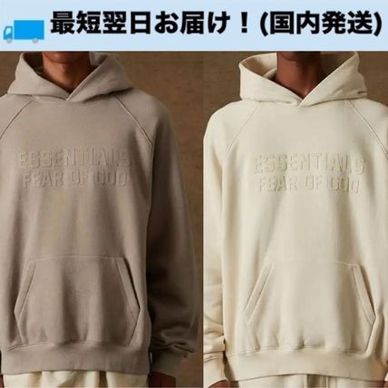 ベージュ系 FEAR OF GOD ESSENTIALS x パーカー・フーディ(メンズ 【ポイント10倍】 XL ベージュ パーカー フーディー ジップアップ タン エッセンシャルズ パーカー