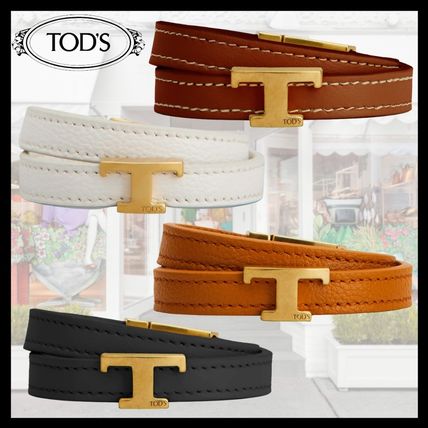 T タイムレス TOD'S x アクセサリー(メンズ) - 海外通販のBUYMA 新作 タイムレス レザーブレスレット 新品未使用 Tod's ブレスレット