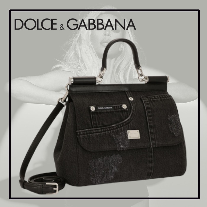 DOLCE&GABBANA】☆シシリーデニム&カーフ ミディアムバッグ☆ - www DOLCE&GABBANA】☆シシリーデニム&カーフ ミディアムバッグ☆ - www