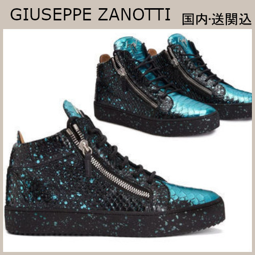 驚きの値段】 Giuseppe Zanotti Kriss クロコパターン ハイカット