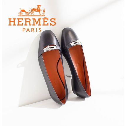 HERMES x フラットシューズ(レディース) - 海外通販のBUYMA