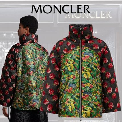 花柄 S MONCLER(モンクレール) ダウンジャケット・コート(レディース 