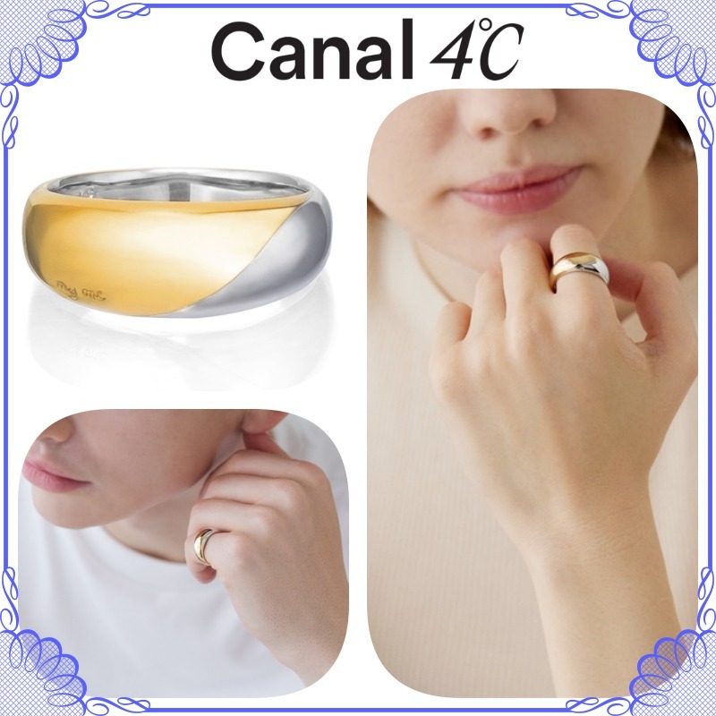 大人気!! Canal 4℃ シェアジュエリー シルバーシルエットリング