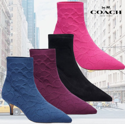 Coach SIGNATURE(コーチ シグネチャー) ブーツ(レディース) - 海外通販 ...