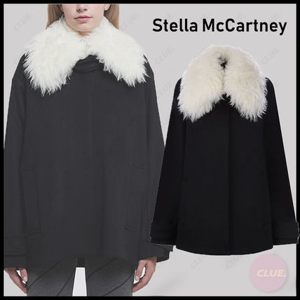 フェイクファー Stella McCartney x コート(レディース)|新作を海外 激安本物 ファーコート 美品ステラマッカートニー 毛皮/ファーコート