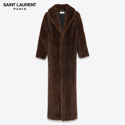 Saint Laurent(サンローラン) ムートン・ファーコート(レディース ...