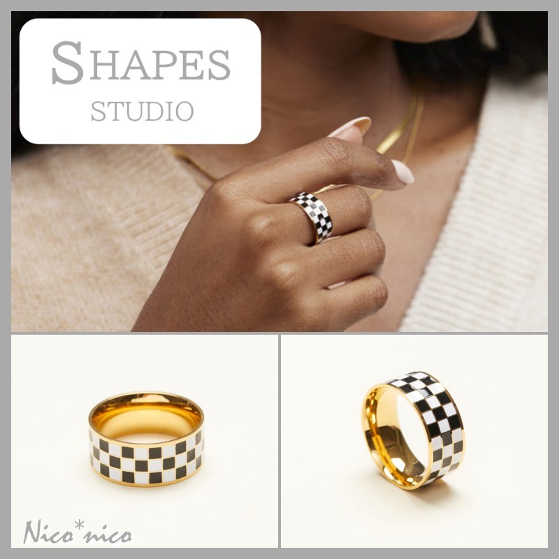 【SHAPES STUDIO】Checker 18K バンドリング *送料/関税込*