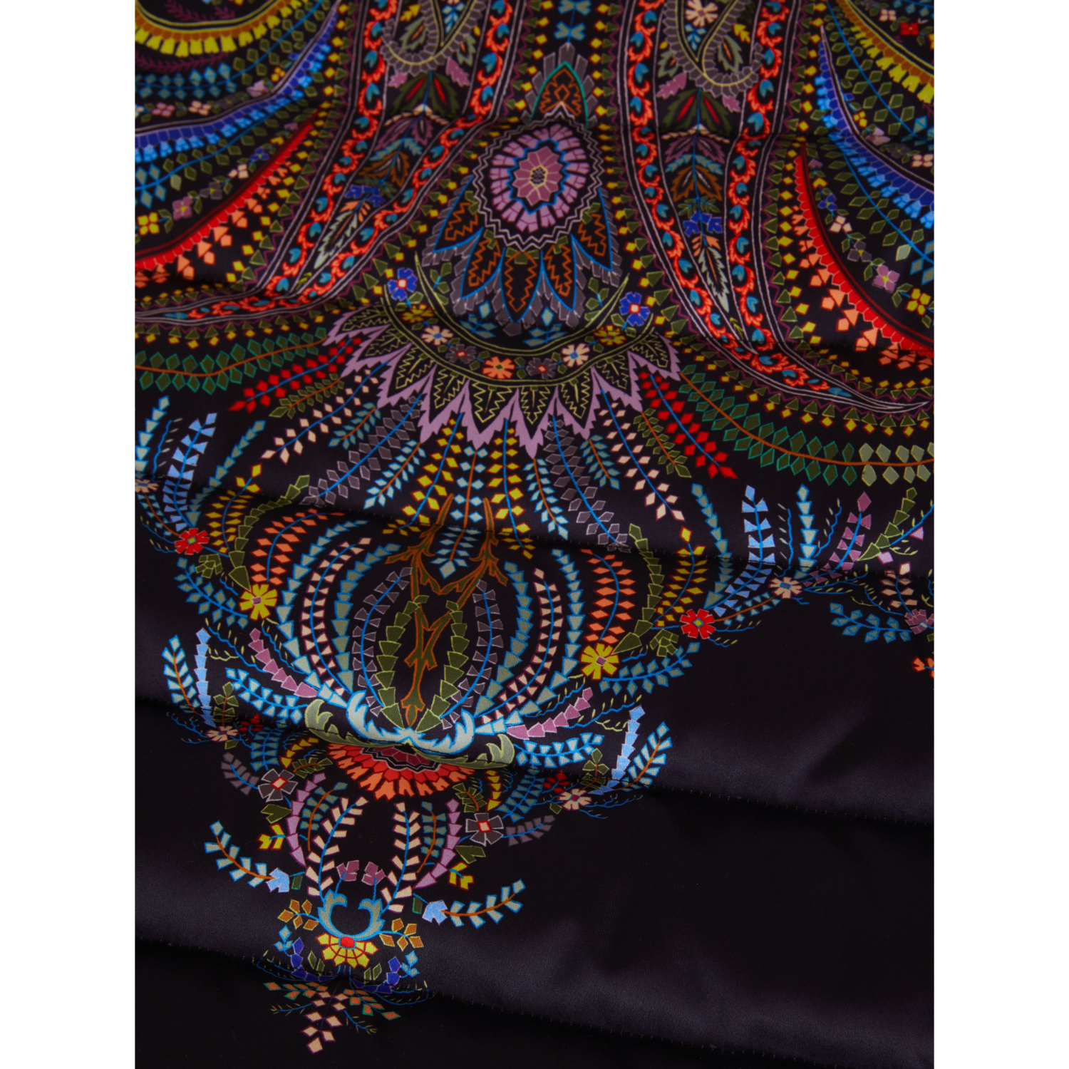 ETRO プリントキルト ダウンジャケット ブラック ETRO プリントキルト ダウンジャケット ブラック (ETRO/ダウン