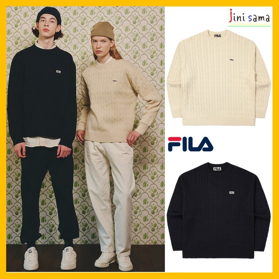 ☆FILA☆ヘリテージケーブルニットプルオーバー - connectlinksp.com.br ☆FILA☆ヘリテージケーブルニットプルオーバー - connectlinksp.com.br