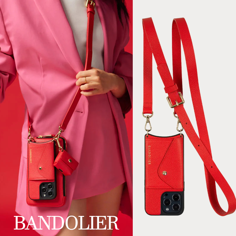 選べるYAMATO発送 Poppy Red Hailey iPhoneケース Bandolier